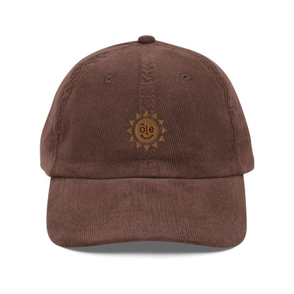 Sunshine Corduroy Cap